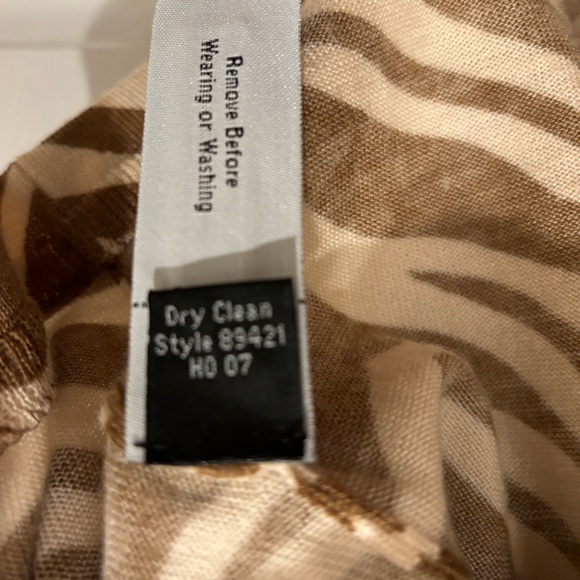 J Crew Collection Merino Wool in Zebra Print - Picture 4 of 6